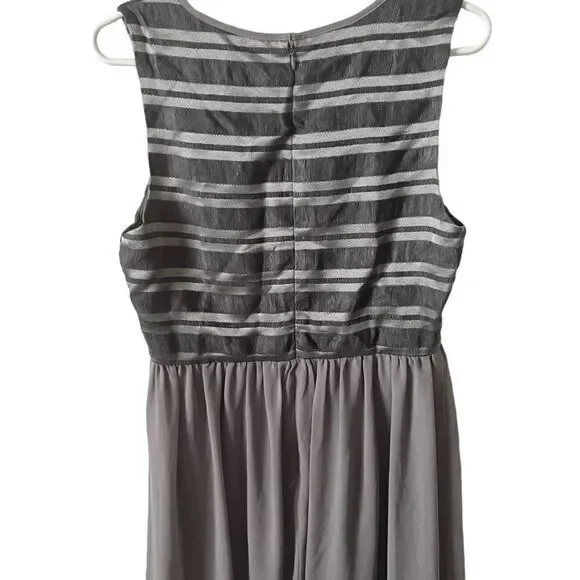 Pixley Silver Striped Dress - Picture 5 of 11